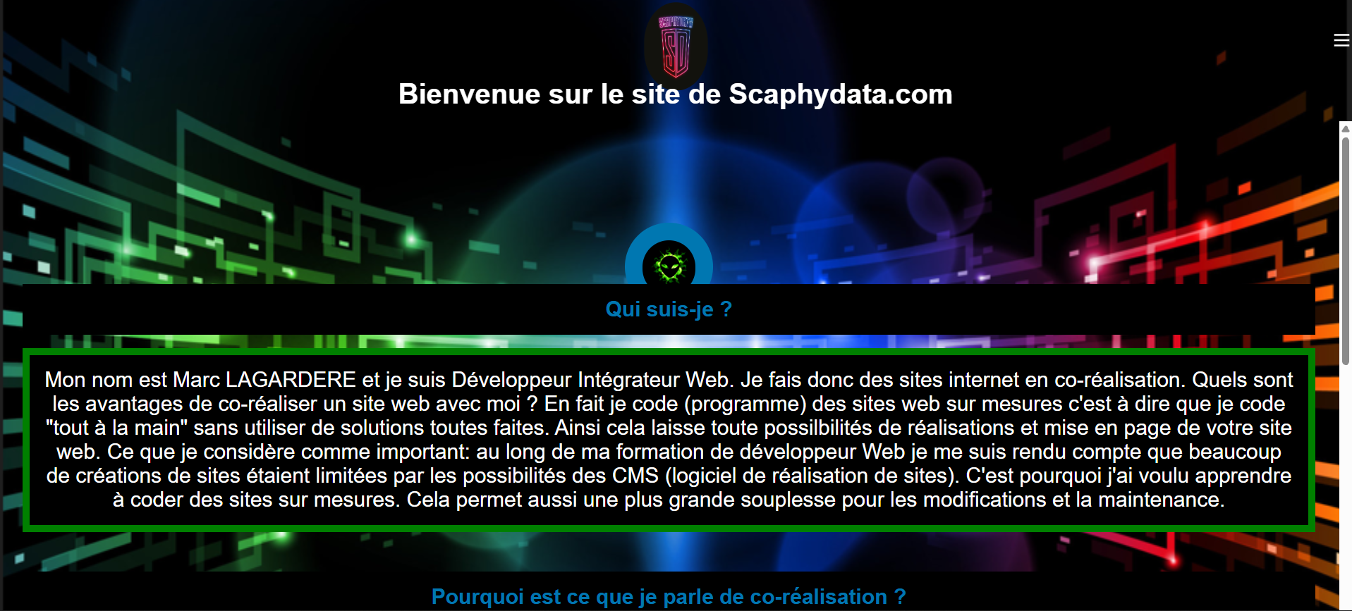 portofolio de scaphydata