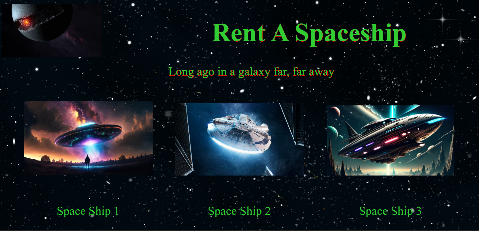 Photo site rentASpaceShip4 